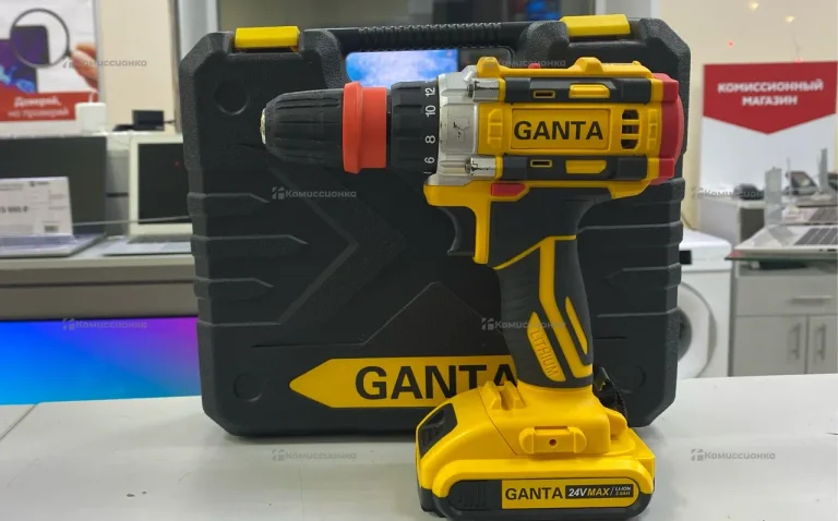 Шуруповерт Ganta
