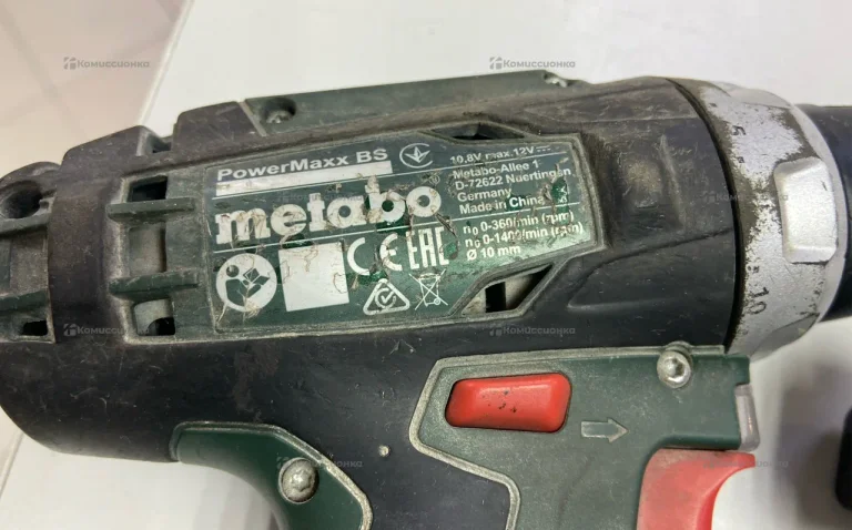 шуруповерт Metabo Powermaxx BS 12V
