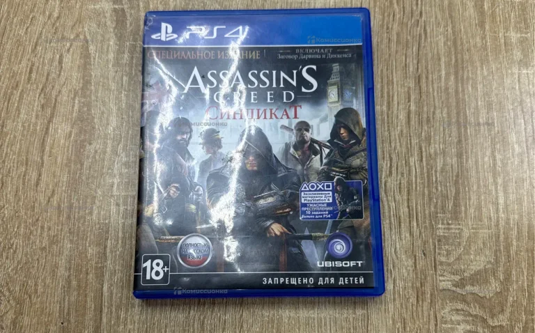 диск ps4 Assassins creed Синдикат