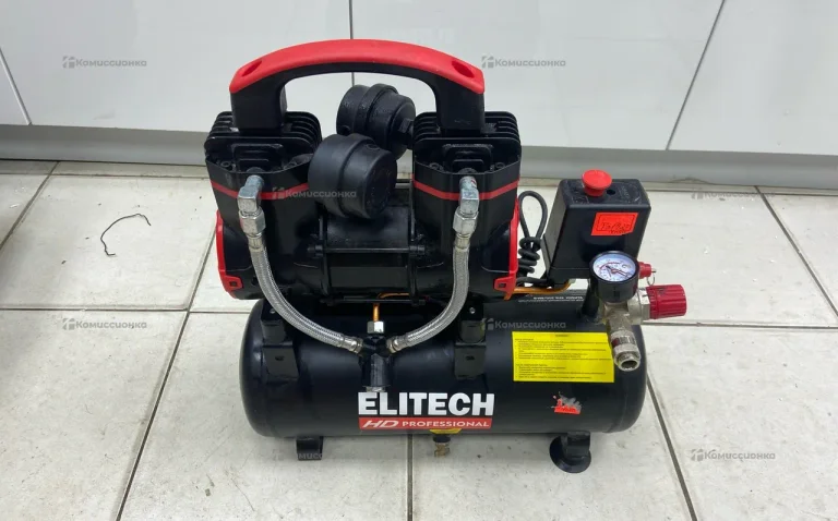 Компрессор без масляный Elitech КПБ/200 8М-В