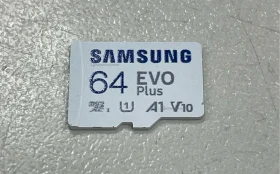 Карта памяти Samsung EVO Plus microSDXC 64 ГБ