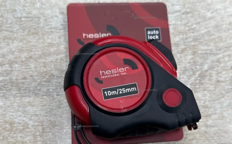 Рулетка Hesler с автостопом 10 м x 25 мм