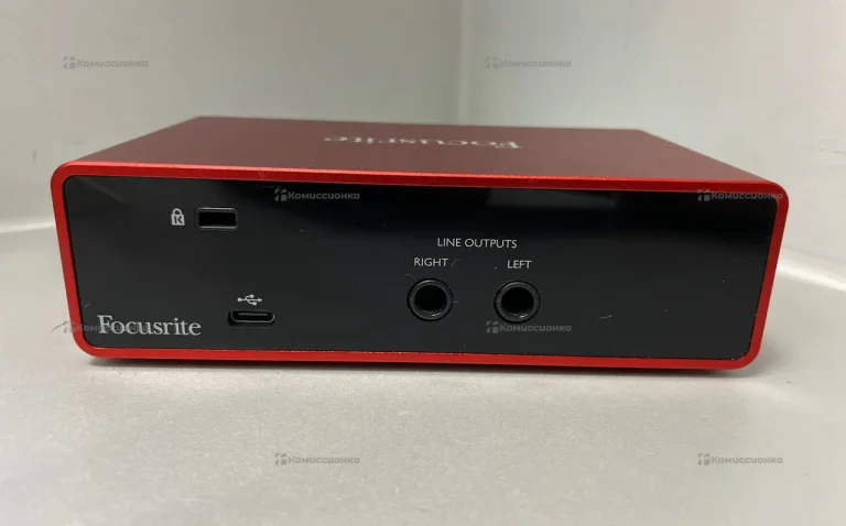 Звуковая карта focusrite scarlett solo 3rd gen