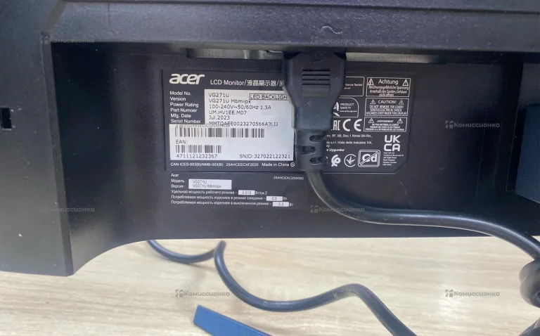 Монитор Acer VG271U.