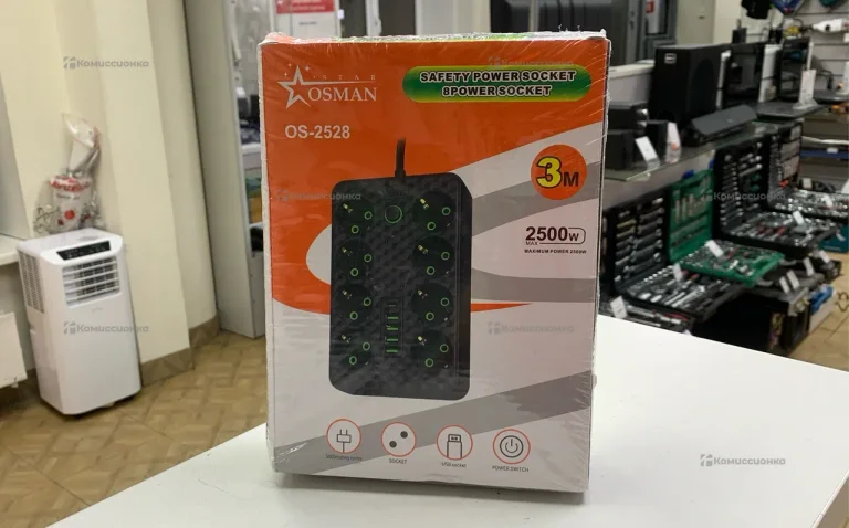 Сетевой фильтр 8 розеток