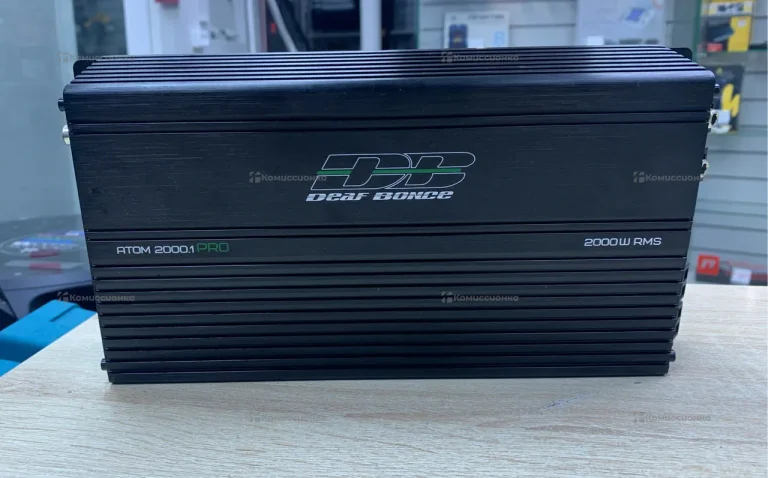 Усилитель  deaf bonce atom 2000.1 pro