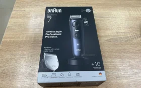 Триммер Braun S7 BT7540 для бороды 10в1 синий с черным