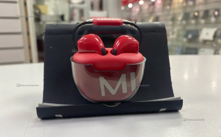 Наушники  Minso red