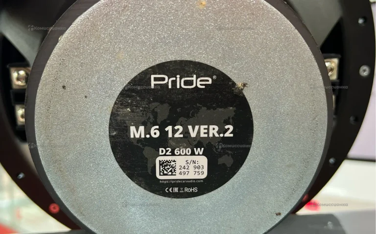 Сабвуфер  PRIDE M.6 12 VER.2