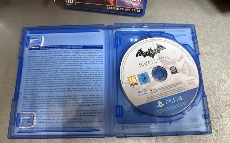 PS4.  Batman