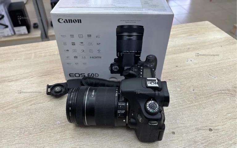 Зеркальный фотоаппарат Canon 60D+ EFS 18-135mm