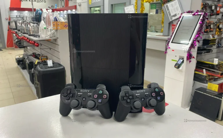 Приставка Sony PlayStation 3 super slim 465 прошит