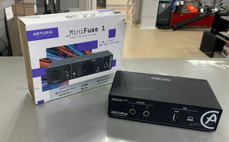 Музыкальная карта Arturia MINIFUSE 1