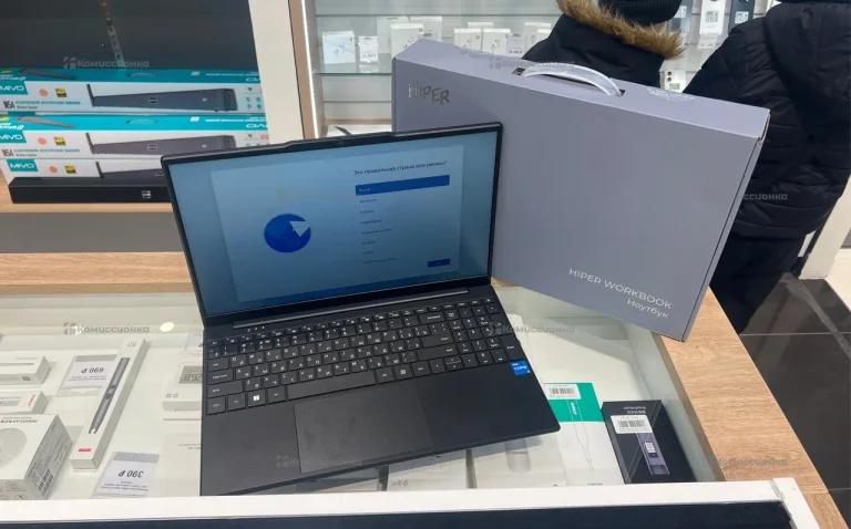 HIPER WORBOOK 16/512 15.6 Core i5-1215U Gray