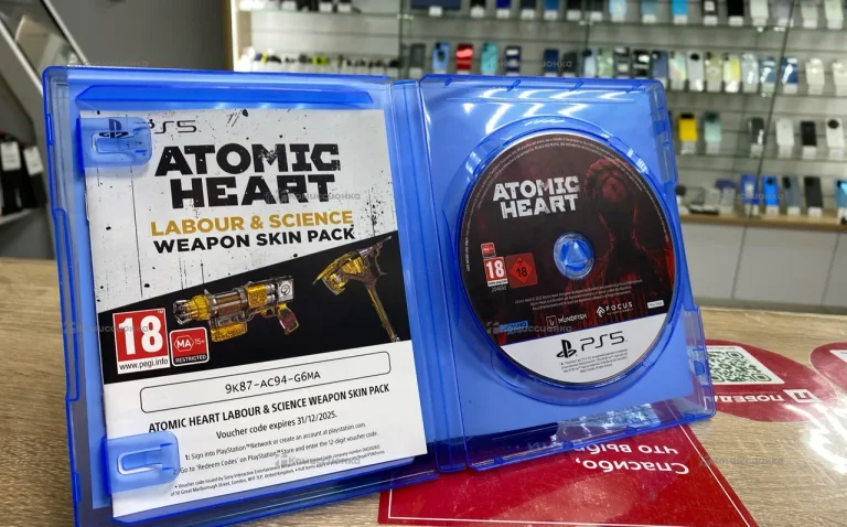 Диск atomic heart ps5