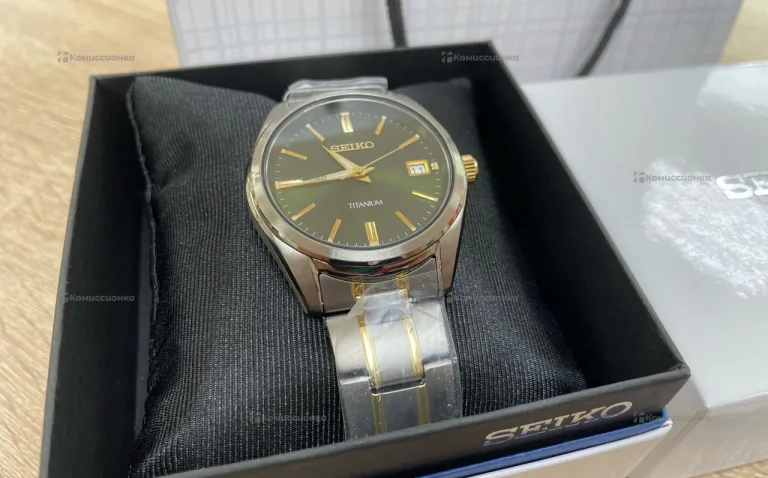 Часы  Seiko titanium 6N52-00B0