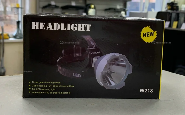 фонарь налобный  w218