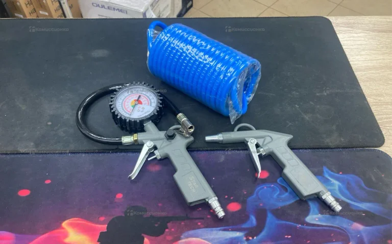 Набор для компрессора (шланг, воздушный пистолет,