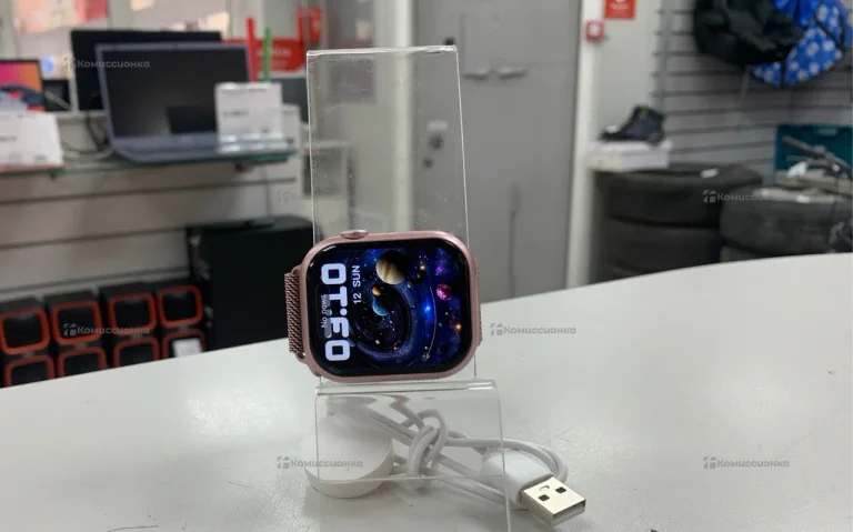 Часы SmartWatch розовые