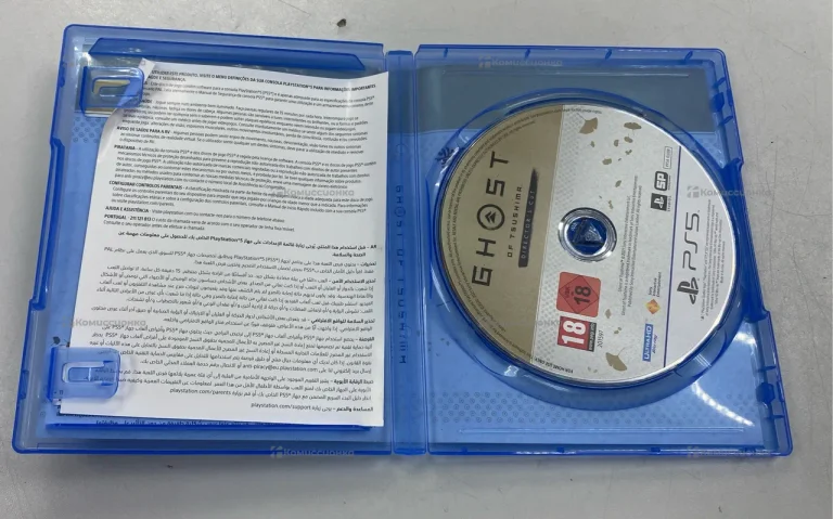 Sony PlayStation  диск ps5 ghost of Tsushima