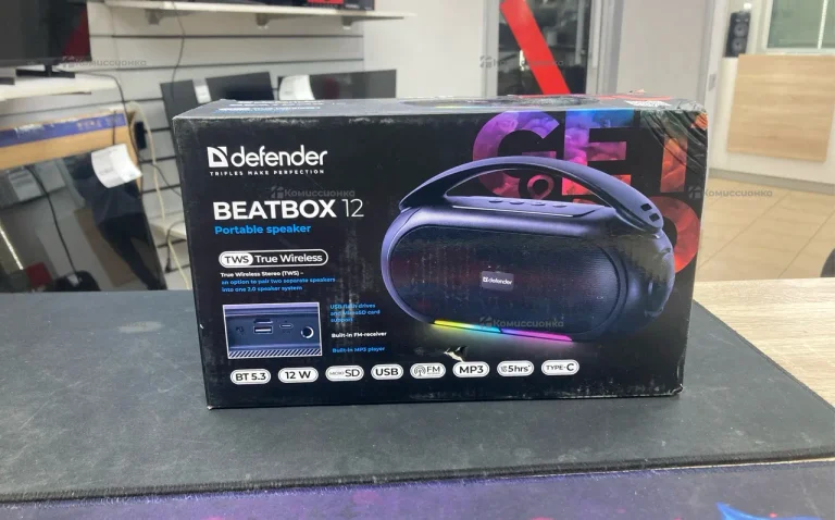 4 Колонка  Defender BeatBox 12