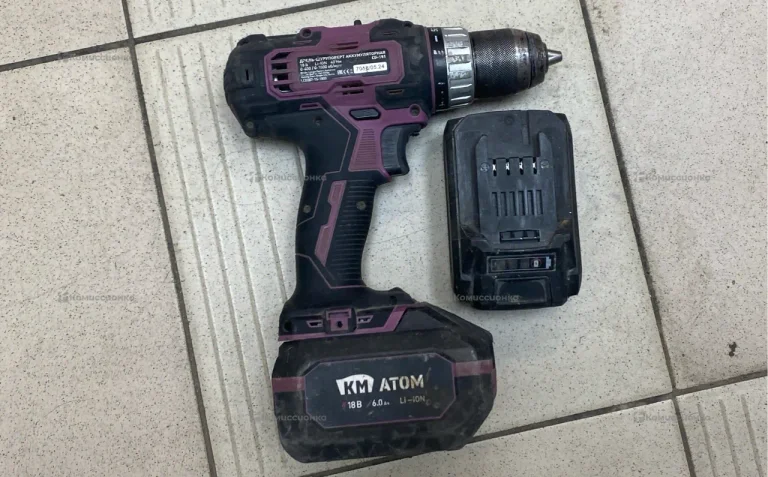 Дрель Шуруповерт KM Atom CD-181