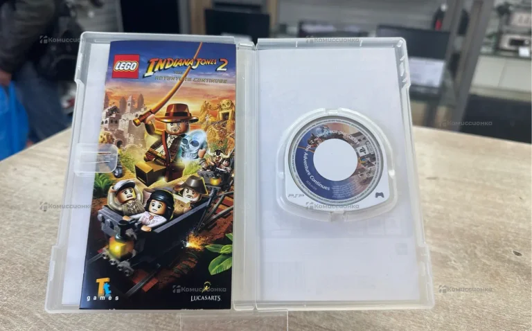 Диск для Sony PlayStation Portable Indiana Jones 2