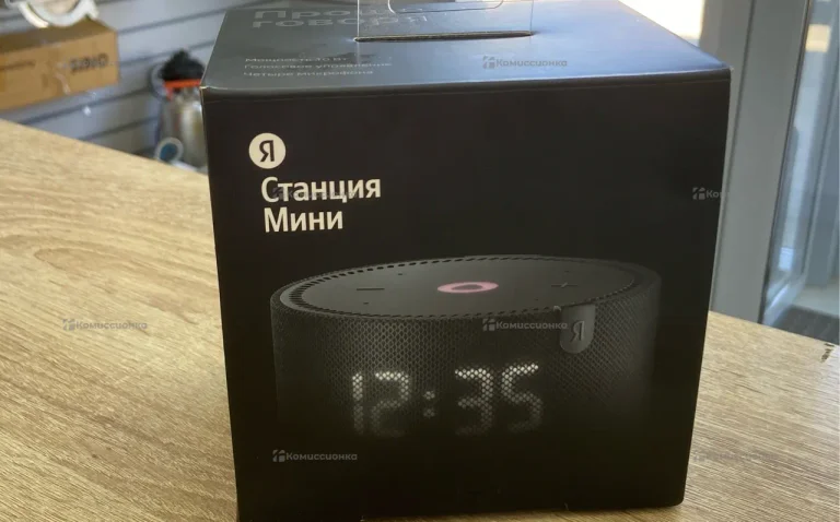 Колонка  Алиса мини 2 с часами