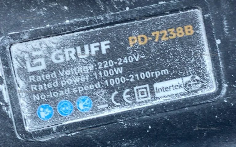 Шлифовальная машина GRUFF PD-7238B
