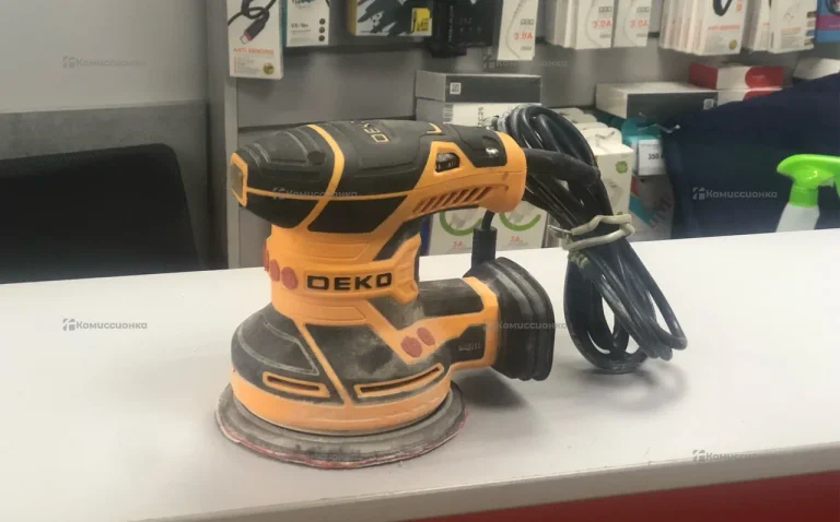 Эксцентриковая шлифмашина сетевая DEKO DKG400-125