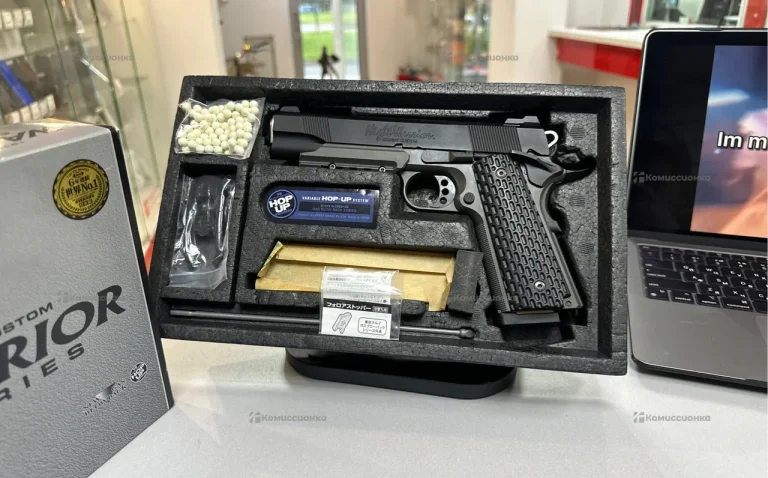 Пистолет WE Hi Capa 5.1 Force (Ruled) BK (WE-H001