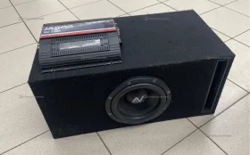 Сабвуфер  audio nova и усилитель jad