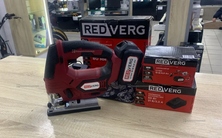 Лобзик Аккумуляторный RedVerg RD-JS18