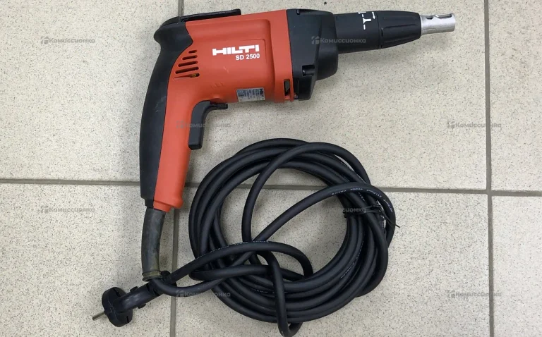 Шуруповерт для гипсокартона и дерева hilti SD2500