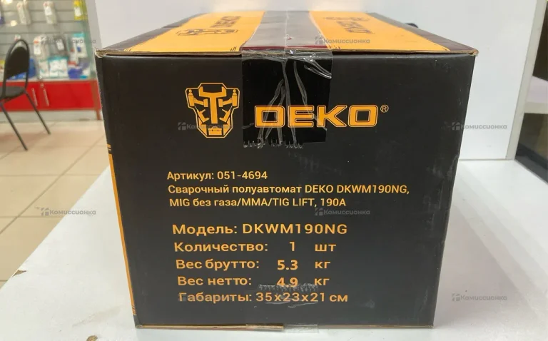 Сварочный Полуавтомат Deko DKWM190NG