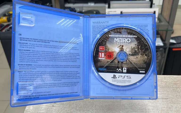 Диск PS5 Metro Exodus