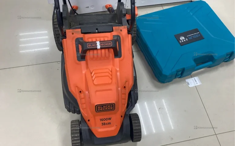 Газонокосилка электрическая Black Decker 1600w 38c
