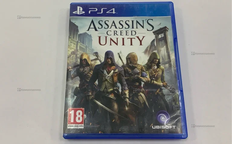 PS. диск для ps4 Assasin creed unity