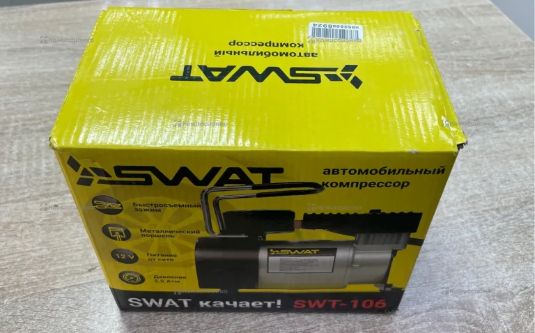 Компрессор автомобильный Swat SWT-106