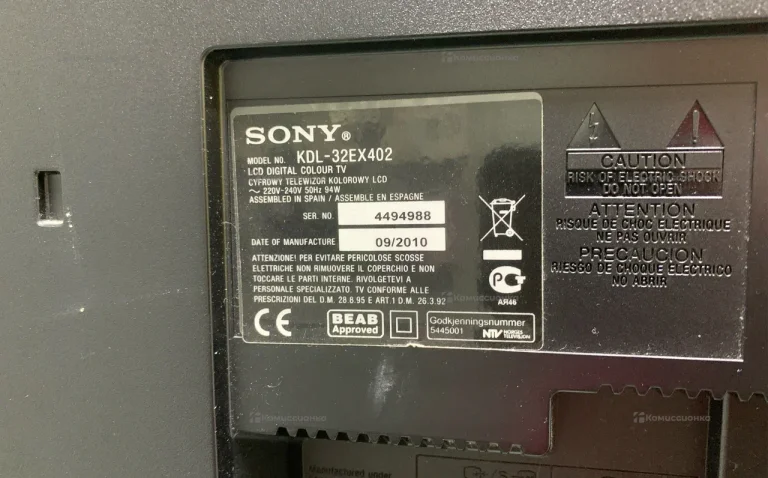 Телевизор Sony KDL-32EX402
