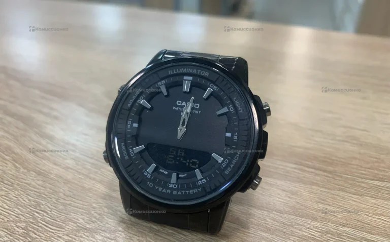 Часы Casio AMW-880 black (Реплика)