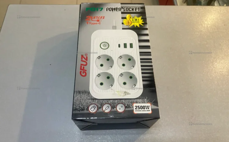 Сетевой фильтр gfuzf17 4 розетки