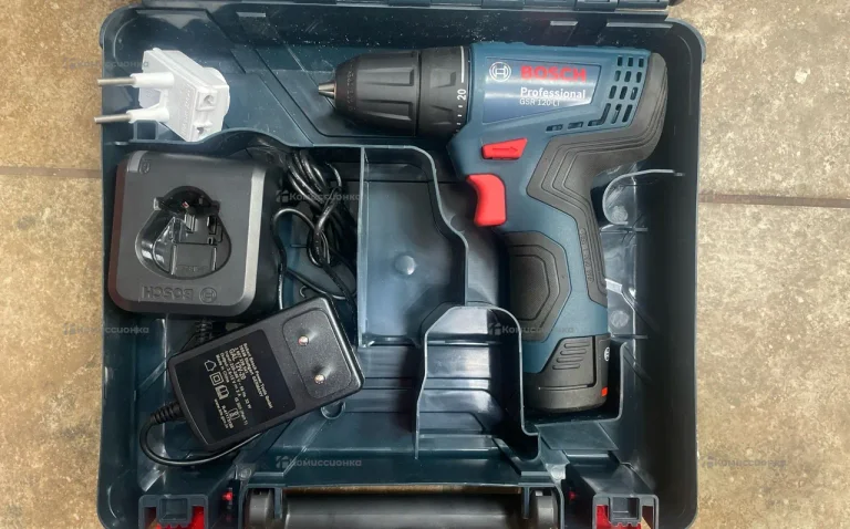 Аккумуляторная дрель-шуруповерт BOSCH GSR 120-LI L