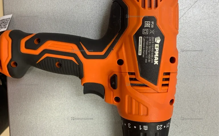 Дрель-шуруповерт ЕРМАК ДШЭ-10/400