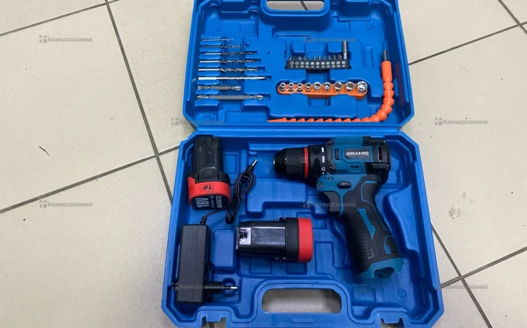 шуруповерт безщеточный Gramiss 18v