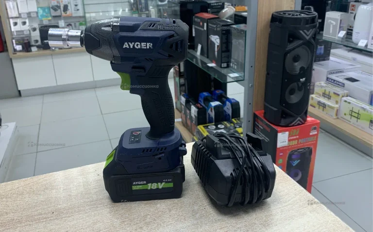 Аккумуляторный Гайковерт Ayger APW18BL