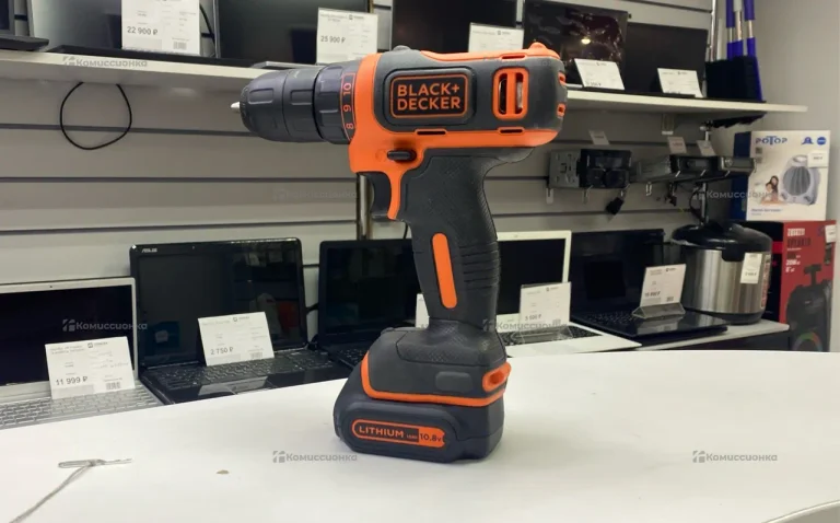 10.8v black decker Шуруповерт