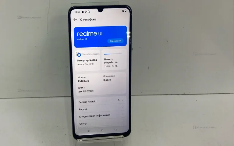 Realme Note 60x 3/64Gb