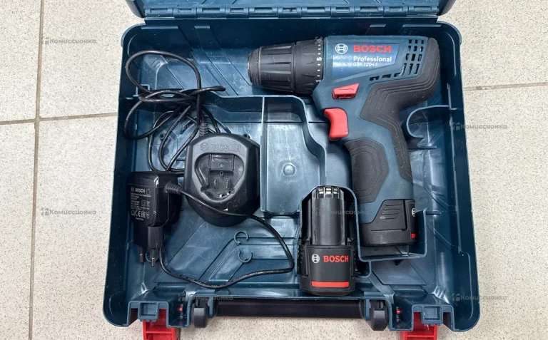 Аккумуляторная дрель-шуруповерт BOSCH GSR 120-LI L