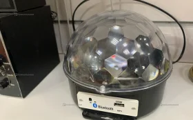 Колонка bluetooth со светодиодным шаром
